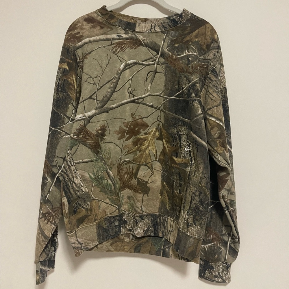 Russell Outdoors Realtree Camo Crewneck Sweatshirt - Size S